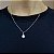 Colar Feminino Pingente São Bento Prata 925 Maciça Original - Imagem 5