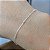 Pulseira Feminina Veneziana Bolinha Prata 925 Original Fina - Imagem 1
