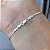Pulseira Masculina Piastrine 2mm Prata 925 Legítima Original - Imagem 2