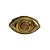 Bracelete Olho Grego Dourado - Imagem 2