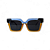 Óculos De Sol Quadrado Azul/Amarelo - Imagem 1