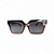 Óculos De Sol Quadrado Preto/Marrom - Imagem 1