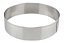 Aro Cortador Redondo Hamburguer  15 x 3 (inox) - Imagem 1