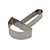Raspador Chocolate Meia - Lua  ( Inox) - Imagem 1