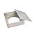 Forma  Quadrada Fundo Removível  25 x 10 cm (Aluminio) - Imagem 1