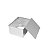 Forma  Retangular Fundo Removível  20 x 15 x 10 cm (Aluminio) - Imagem 1