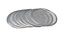 Tela de Pizza Redonda Kit com 10 peças 35 cm  ( Aluminio ) - Imagem 1