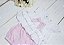 Conjunto Bebê  Listras Rosa e Branco - Imagem 3