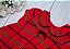 Conjunto Bebê  Xadrez Escocês Vermelho - Imagem 3