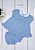 Conjunto Bebê  Xadrez Principe de Gales Azul Claro - Imagem 2