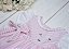 Vestido Bebê  Listras Rosa e Branco - Imagem 3