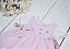 Vestido Bebê  Listras Rosa e Branco - Imagem 2