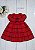 Vestido Bebê  Xadrez Escocês Vermelho - Imagem 3