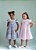 Vestido Infantil  Listras Marinho e Branco - Imagem 4