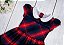 Vestido Infantil  Xadrez Escocês Marinho - Imagem 3