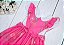 Vestido Infantil 3D Circulos e Botões Pink - Imagem 4