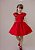 Vestido Infantil Vermelho - Imagem 1