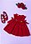 Vestido Bebê Vermelho Duas Saias - Imagem 2