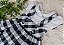 Vestido Infantil Xadrez Vichy P/B - Imagem 3