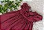 Vestido Bebê Poa Vinho - Imagem 4