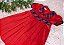 Vestido Bebê Vermelho com Xadrez - Imagem 4