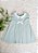 Vestido Linha A Arabescos Verde - Imagem 2