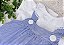 Vestido Linha A Listras Azul e Branco - Imagem 6
