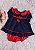 Conjunto Bebê Marinho e Vermelho Tulipinha - Imagem 1