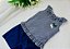 Conjunto Infantil Shorts Marinho Com Detalhe Xadrez - Imagem 2