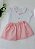Conjunto de Saia Infantil Rosa - Imagem 1