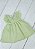 Vestido Bebê Linho Verde Erva Doce Basic - Imagem 1