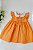 Vestido Bebê Casinha de Abelha Laranja - Imagem 1