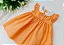 Vestido Bebê Casinha de Abelha Laranja - Imagem 2