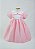 Vestido Bebê Rosa Gola e Pala Bico - Imagem 1