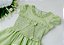 Vestido Infantil Casinha de Abelha Babados Verde - Imagem 2