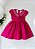 Vestido Infantil Casinha de Abelha Transpassado Pink - Imagem 1