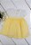 Vestido Bebê  Alinhavo na Gola Amarelo - Imagem 1