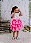 Conjunto Infantil Saia Tafeta e Camisa Branca Pink - Imagem 2