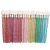 Escovinha Lábios Descartável Colorido Com Glitter DAFU 50un - Imagem 1