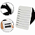 Placa De Mão Suporte De Extensão Cílios Com Alça Elástica - Imagem 1