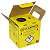 Caixa Coletora Perfurante Cortante 3L Descarpack 1 Unidade - Imagem 1
