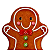 Lata De Metal De Natal Homem Biscoito Gengibre Claro - Imagem 2