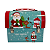 Lata de Metal de Natal Caixa Maleta Cofre 13x17x8cm - Imagem 1