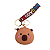 Chaveiro Porta Moedas Capybara - Imagem 3