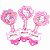 Escova Cabelo Hello Kitty Patinha Infantil - Imagem 2