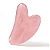 Kit Massagem Facial Guasha e Escova Lifting Rosa - Imagem 2