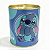 Lata Redonda Decorativa Stitch - Imagem 2