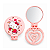 Escova Cabelo Portátil com Espelho Hello Kitty - Imagem 1