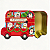 Lata Decorativa Bus Natal Papai Noel 7x19x15,50 - Imagem 2