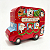Lata Decorativa Bus Natal Papai Noel 7x19x15,50 - Imagem 1